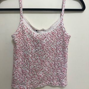Floral Brandy Melville Tank Top